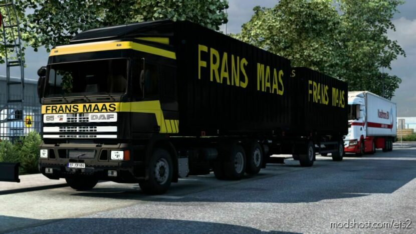 ETS2 Truck Mod: Swap Body Addon for DAF 95 ATI v1.2 1.46 (Featured)