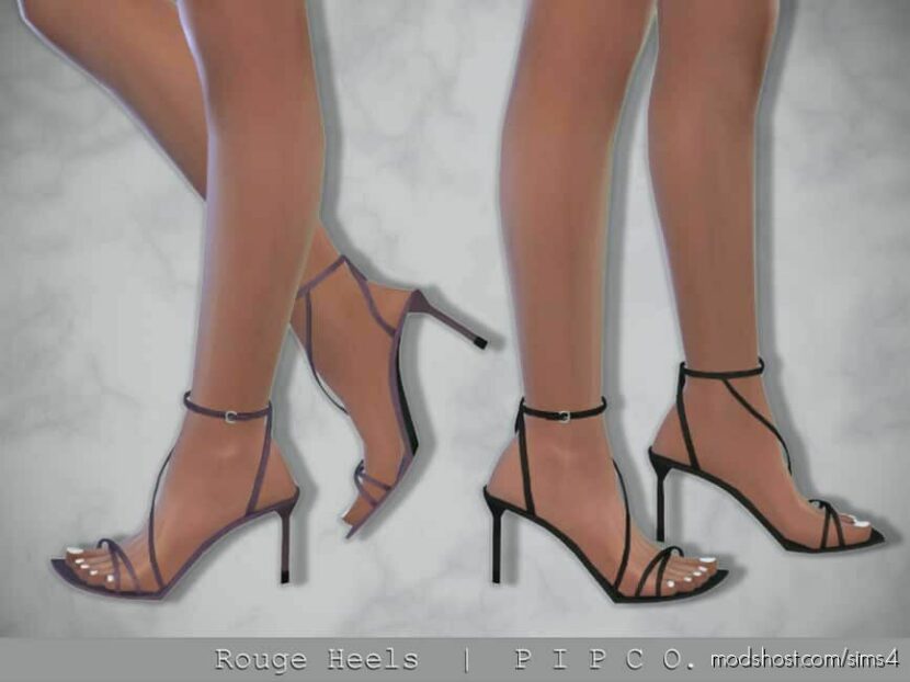 Sims 4 Formal Shoes Mod: Rouge Heels (Featured)