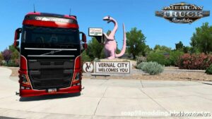 ATS Truck Mod: Volvo FH16 2012 by soap98 ATS v1.2 1.46 (Image #4)