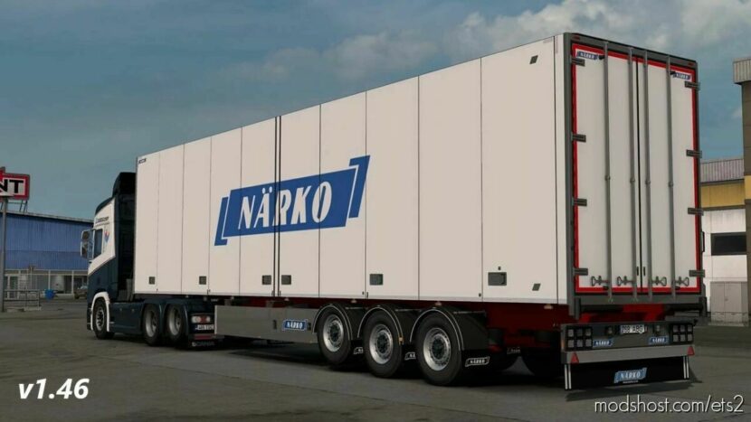 ETS2 Mod: Narko Trailer by Kast v1.2.7 1.46 (Featured)