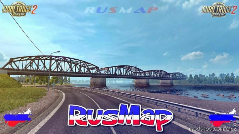 ETS2 Mod: Rusmap Update Fix v2.46 1.46 (Featured)