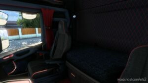 ETS2 Scania Mod: RED Interior For Scania S & R 2016 (Image #2)