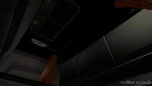 ETS2 Scania Mod: 2016 Brown-Black Interior (Image #3)