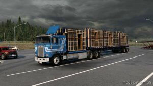 ATS Kenworth Truck Mod: K100E Drom Addon v1.46 (Image #3)