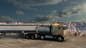 ATS Kenworth Truck Mod: K100E Drom Addon v1.46 (Image #4)