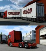 ETS2 Scania Mod: R Venås Transport Combo Skin Pack (Image #2)