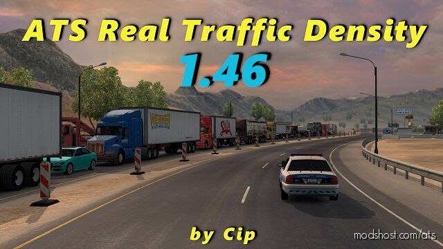 ATS Mod: Real AI Traffic Density 1.46 (Featured)