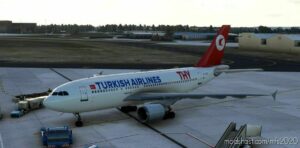 MSFS 2020 A310 Livery Mod: Inibuilds A310-300 Turkish Airlines Tc-Jdd (Image #2)