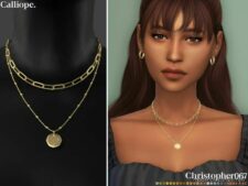 Sims 4 Accessory Mod: Calliope Necklace (Featured)