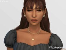 Sims 4 Accessory Mod: Calliope Necklace (Image #2)