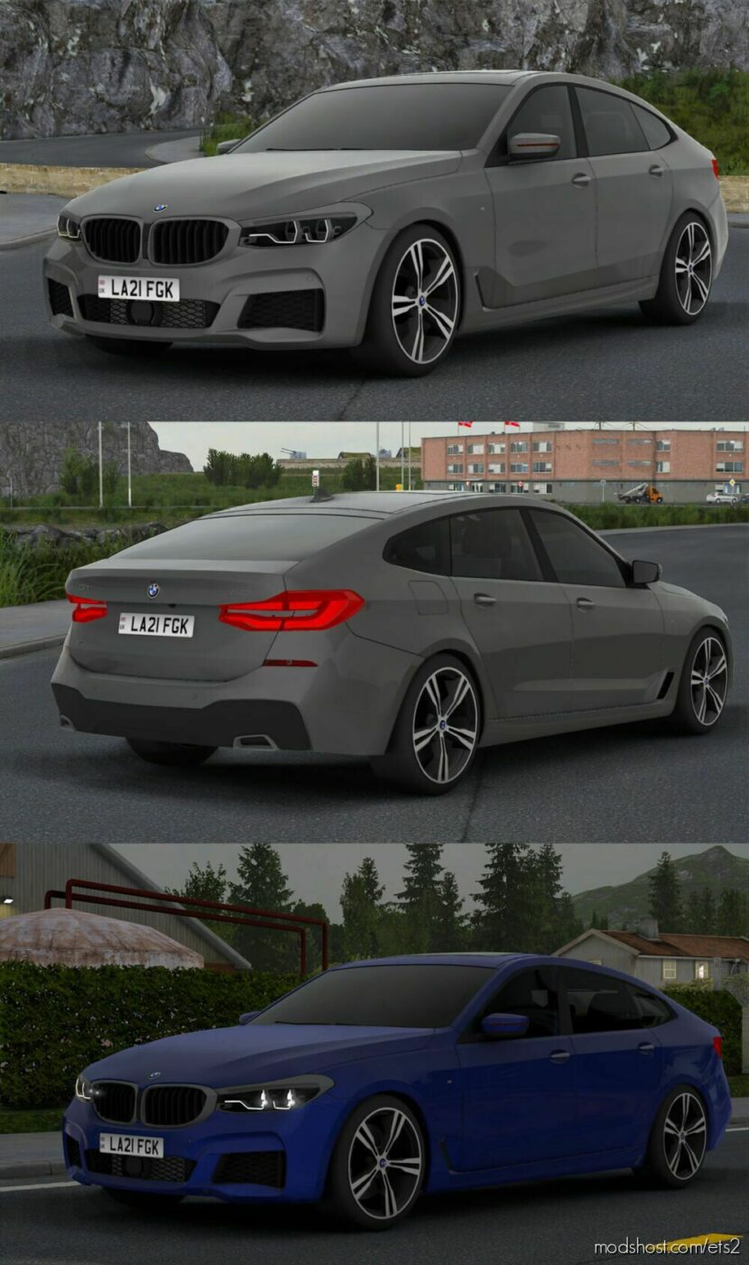 ETS2 BMW Car Mod: 6-Series GT G32 V1.1 1.46 (Featured)