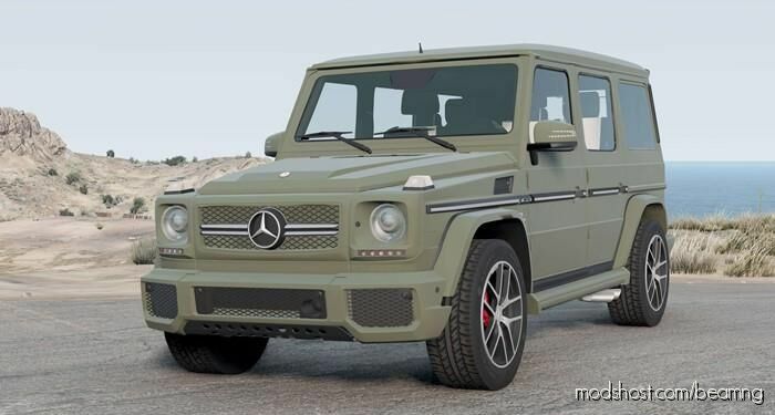 BeamNG Mercedes-Benz Car Mod: G 63 AMG (W463) 2012 (Featured)