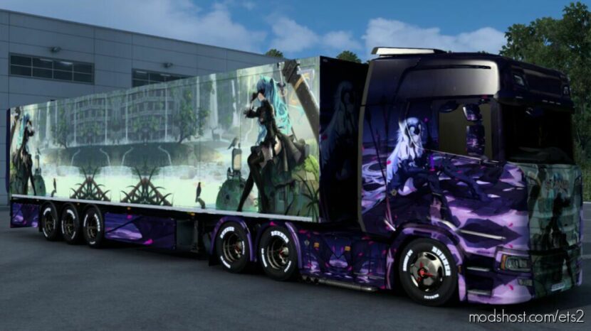 ETS2 Scania Mod: Fantasy Anime Skin (Featured)