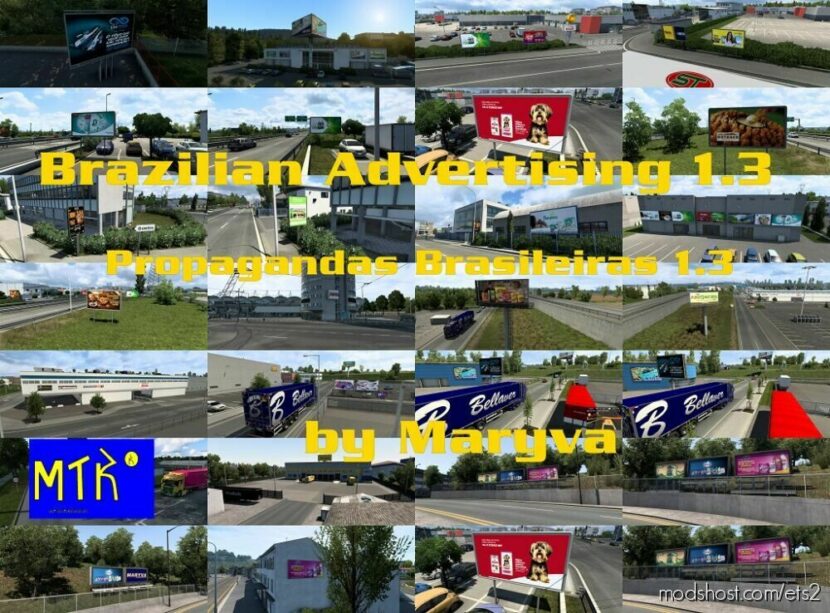 ETS2 Brazil Mod: ian Advertising V1.3 (Featured)