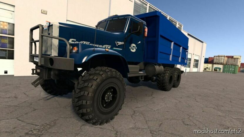 ETS2 KrAZ Truck Mod: 255-258 (1963-1967) 1.46 (Featured)