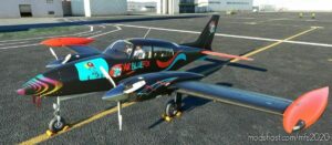 MSFS 2020 4K Livery Mod: AIR Bluefox VA – Milviz Cessna 310R (Image #2)