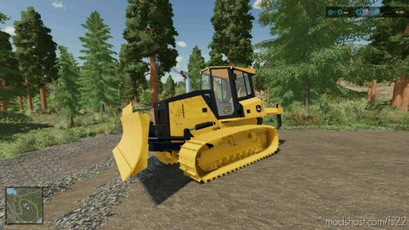 FS22 John Deere Forklift Mod: 700L (Featured)