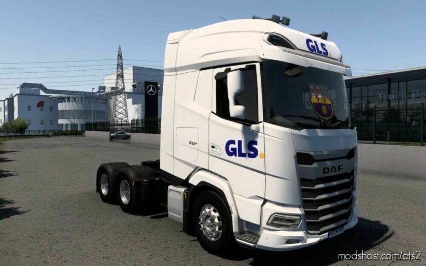 ETS2 DAF Mod: Skin DAF 2021 GLS 3.0 1.43 - 1.46 (Featured)