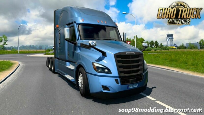 ETS2 Truck Mod: Freightliner Cascadia 2019 by soap98 ETS2 v1.2 1.46 (Featured)