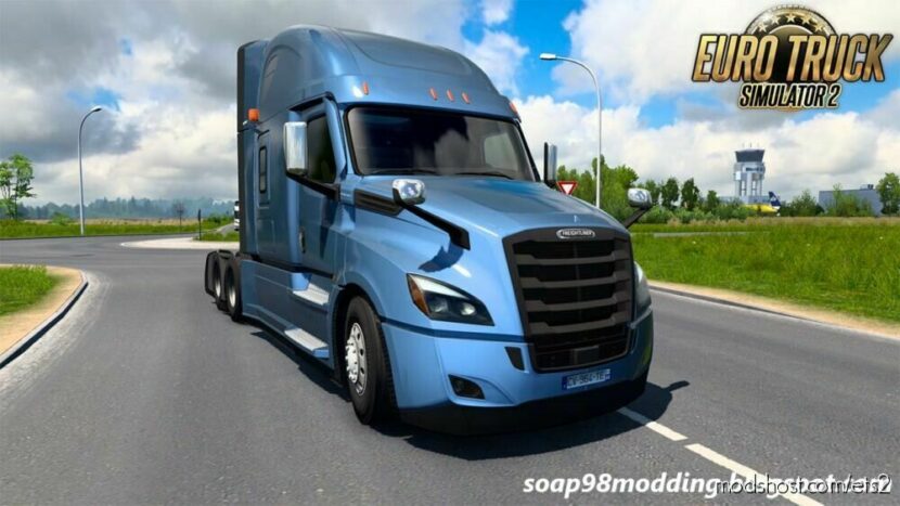 ETS2 Freightliner Truck Mod: Cascadia 2019 By Soap98 V1.2 (Featured)