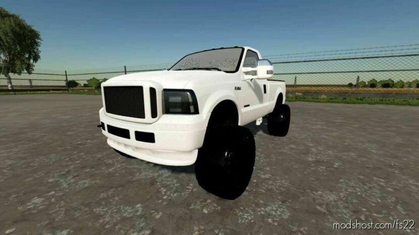 FS22 Ford Car Mod: 2007 Ford F350 Shortbed (Featured)