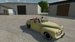 FS22 Ford Car Mod: 1946 Ford Convertible (Image #3)