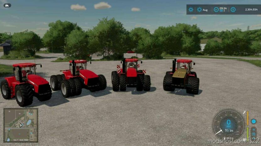 FS22 Case IH Tractor Mod: STX Steiger (Featured)