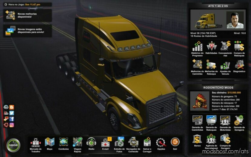 ATS Save Mod: Profile 1.46.2.0S (Featured)