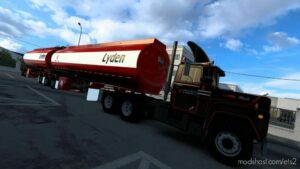 ETS2 Trailer Mod: Advanced B-Train Tanker Ownable 1.46 (Image #2)