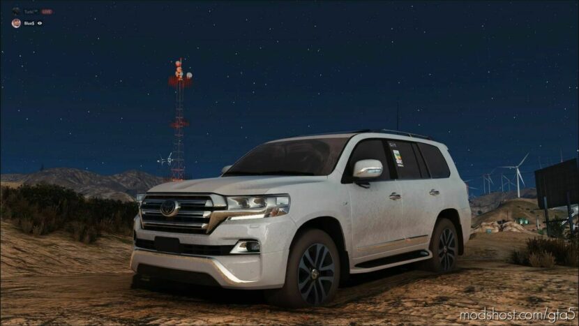 GTA 5 Toyota Vehicle Mod: Land Cruiser VX.S 2016 Add-On / Fivem | Roof Animation (Featured)