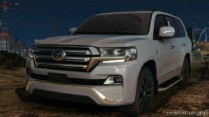 GTA 5 Toyota Vehicle Mod: Land Cruiser VX.S 2016 Add-On / Fivem | Roof Animation (Image #2)