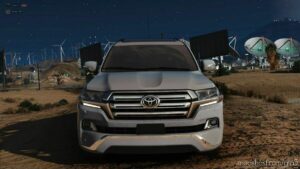 GTA 5 Toyota Vehicle Mod: Land Cruiser VX.S 2016 Add-On / Fivem | Roof Animation (Image #3)