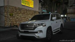 GTA 5 Toyota Vehicle Mod: Land Cruiser VX.S 2016 Add-On / Fivem | Roof Animation (Image #4)