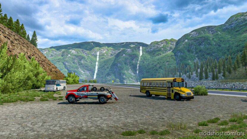 ATS Map Mod: Route Alaska V1.6 UPD 1.46 (Featured)