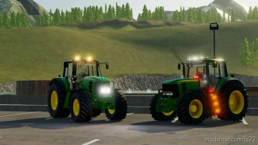 FS22 John Deere Tractor Mod: 7030 Edited Beta (Featured)