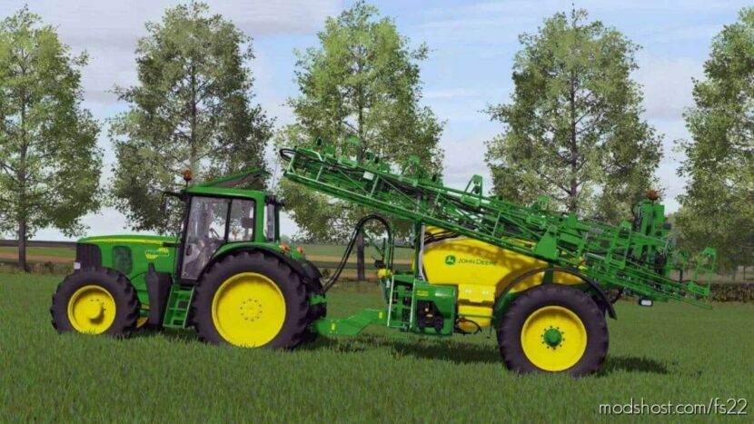 FS22 John Deere Sprayer Mod: R700I V1.0.0.1 (Featured)