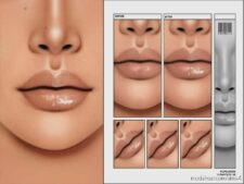 Sims 4 Male Makeup Mod: Lipgloss | N6 (Featured)