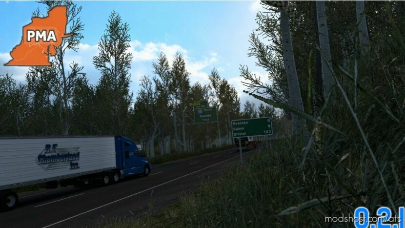 ATS Map Mod: PROJECT: MID-ATLANTIC - C2C COMPATIBLE V0.4.0.2 1.46 (Featured)