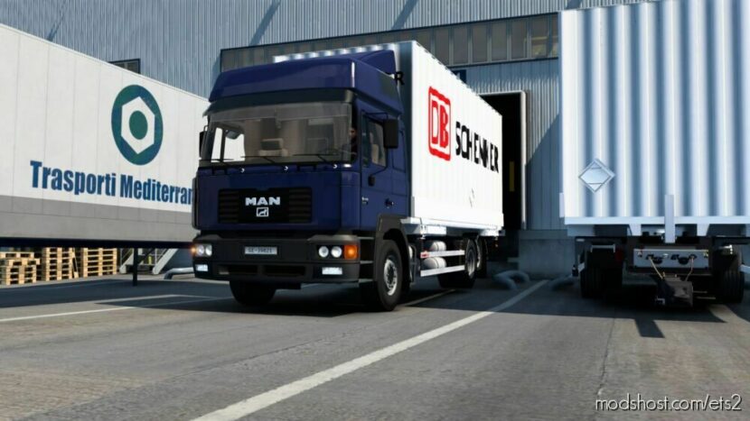 ETS2 MAN Truck Mod: F2000 BDF Jumbo (Featured)