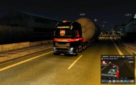 ETS2 Mod: Speed 80 KM/H Special Transport 1.40 - 1.46 (Image #3)