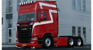 ETS2 Scania Skin Mod: Wftruckstyling Changeable Paintjob For Scania S NG (Image #3)