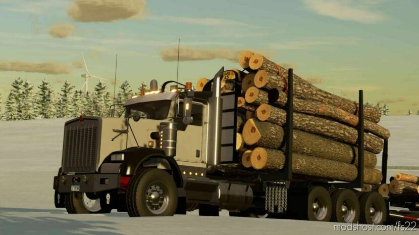 FS22 Kenworth Truck Mod: AJ Deere KW Mega Pack (Featured)