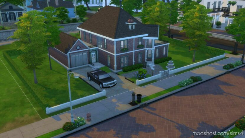 Sims 4 House Mod: Magnolia Villa (Featured)