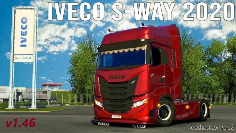 ETS2 Truck Mod: Iveco S-Way 2020 Update v1.46 (Featured)