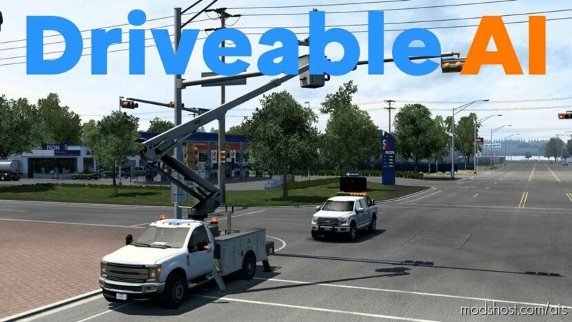 ATS Mod: Driveable AI v1.0 1.46 (Featured)