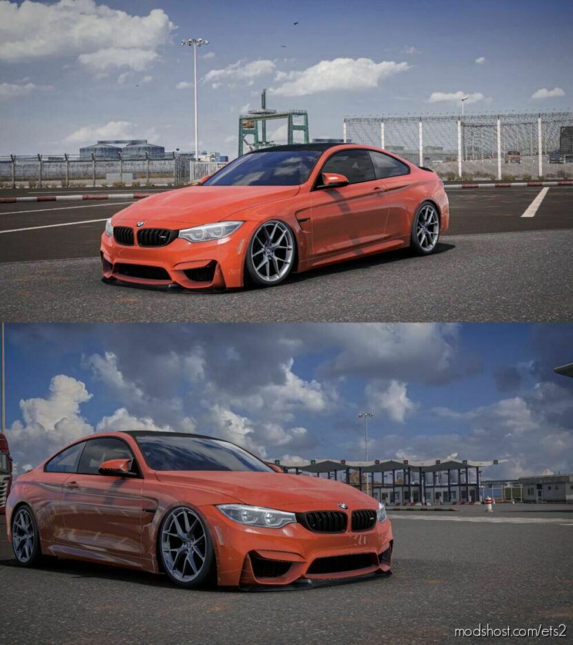 ETS2 BMW Car Mod: M4 1.45-1.46 (Featured)