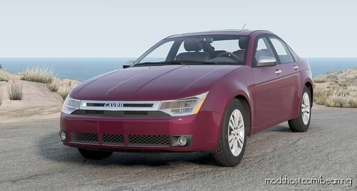 BeamNG Ford Car Mod: Focus Sedan (NA2) 2008 V3.1 (Featured)