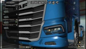 ETS2 DAF Part Mod: Sequential Turn Signal Mod DAF XG 2021 V1.2 (Image #2)