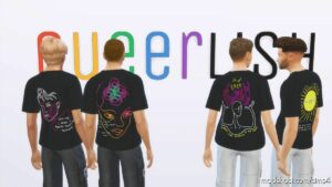 Sims 4 Female Clothes Mod: Queerlish Clothing Pack (Image #6)