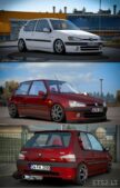 ETS2 Peugeot Car Mod: 106 GTI 1.46 (Image #2)